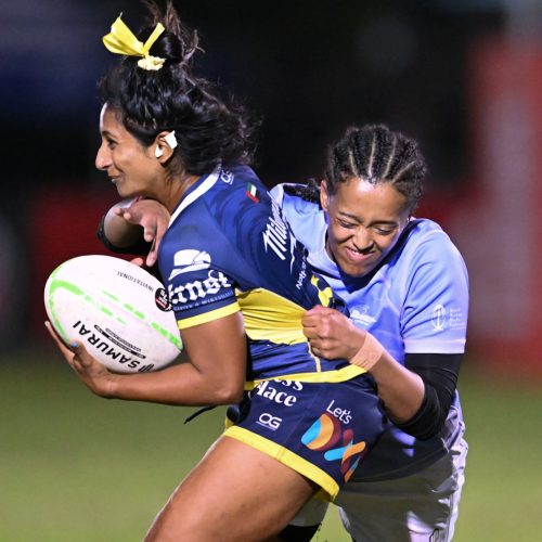 Dubai Sevens - International Open Women. UKAF (W) v Hong Kong China Dragons