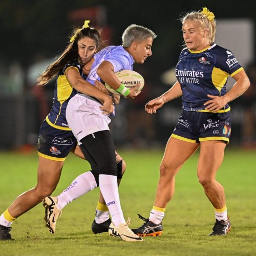 Dubai Sevens - International Open Women. UKAF (W) v Hong Kong China Dragons